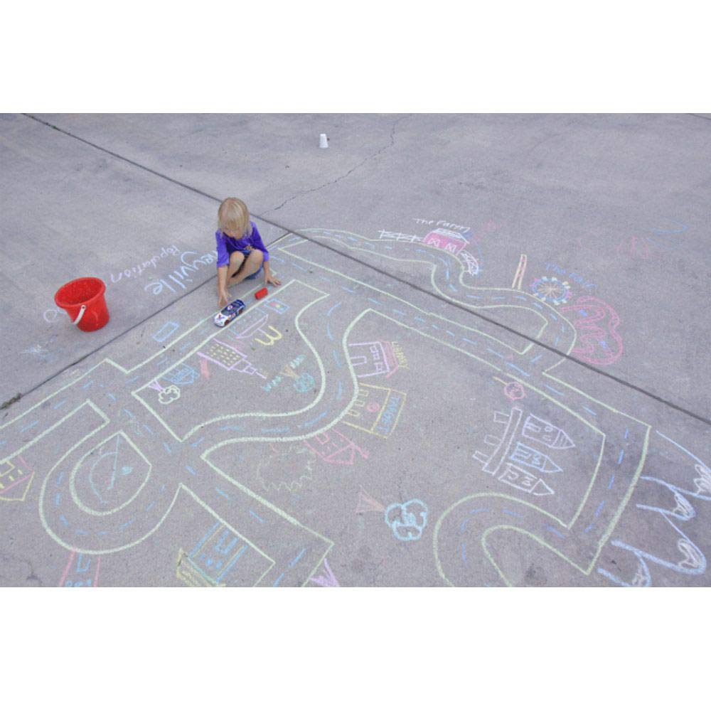 SDWLK CHALK 4-1/8H 48PC