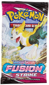 Pok?mon TCG: decorative replica blade & Shield-Fusion Strike Sleeved Booster Pack (10 Cards)