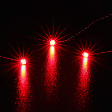 Briksmax Led Dot Lights 30Cm Red Dot Ligths For Diy Lego/Moc Lighting(3 Pack)