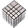 Cuberspeed 4X4 Mirror Cube Silver Sticker Magic Cube Black 4X4X4 Speed Blocks