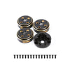 Rcawd Portal Axles Brass Weights 148G For Fms Fcx24 Power Wagon, Smasher,K5 Blazer & Fcx18 Lc80 Land Cruiser 80 Upgrades, 1/24 1