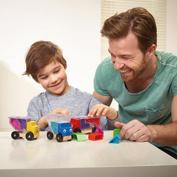Smartgames Trucky 3 Wooden Skill-Building Puzzle Game Moving Trucks For Ages 3+