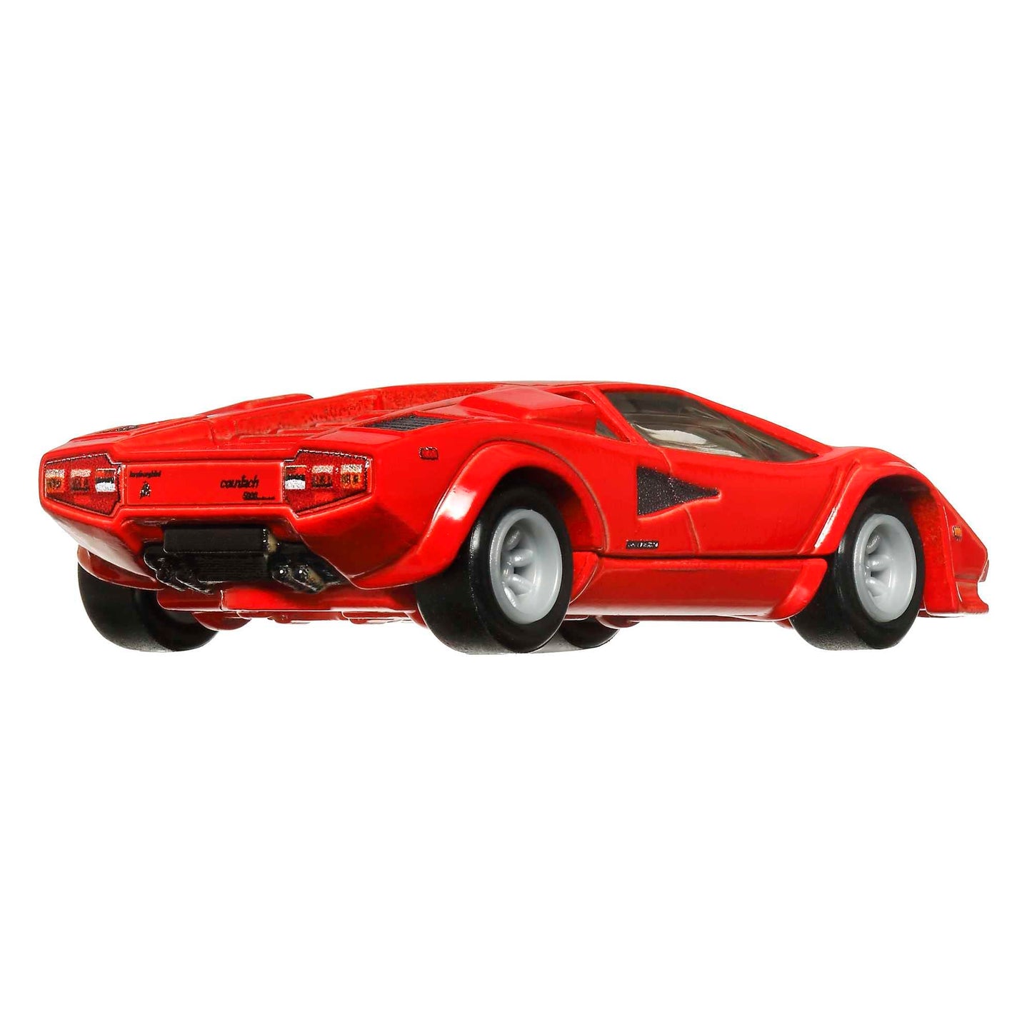 Lamborghini Countach Lp 5000 Qv Red ''Jay Leno Garage'' Diecast Model Car By Hot Wheels