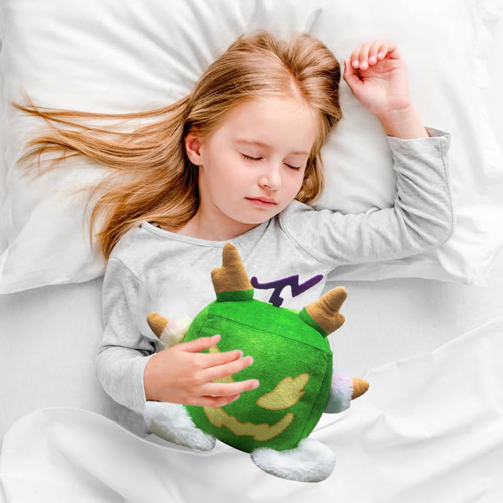 Bibhinn Blox Plush Kitsune Venom Buddha Plush Toddlers Toys Fruit Plush For Easter Thanksgiving Birthday (Dargon)