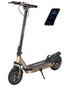 ECOROAD EC10 Electric Scooter for mature-themeds 32 Miles & 25MPH 264lbs Capacity 10 Pneumatic Tires 750W Motor Foldable Commuter Scooter with Forged Folding System & Anti-Rust Deck