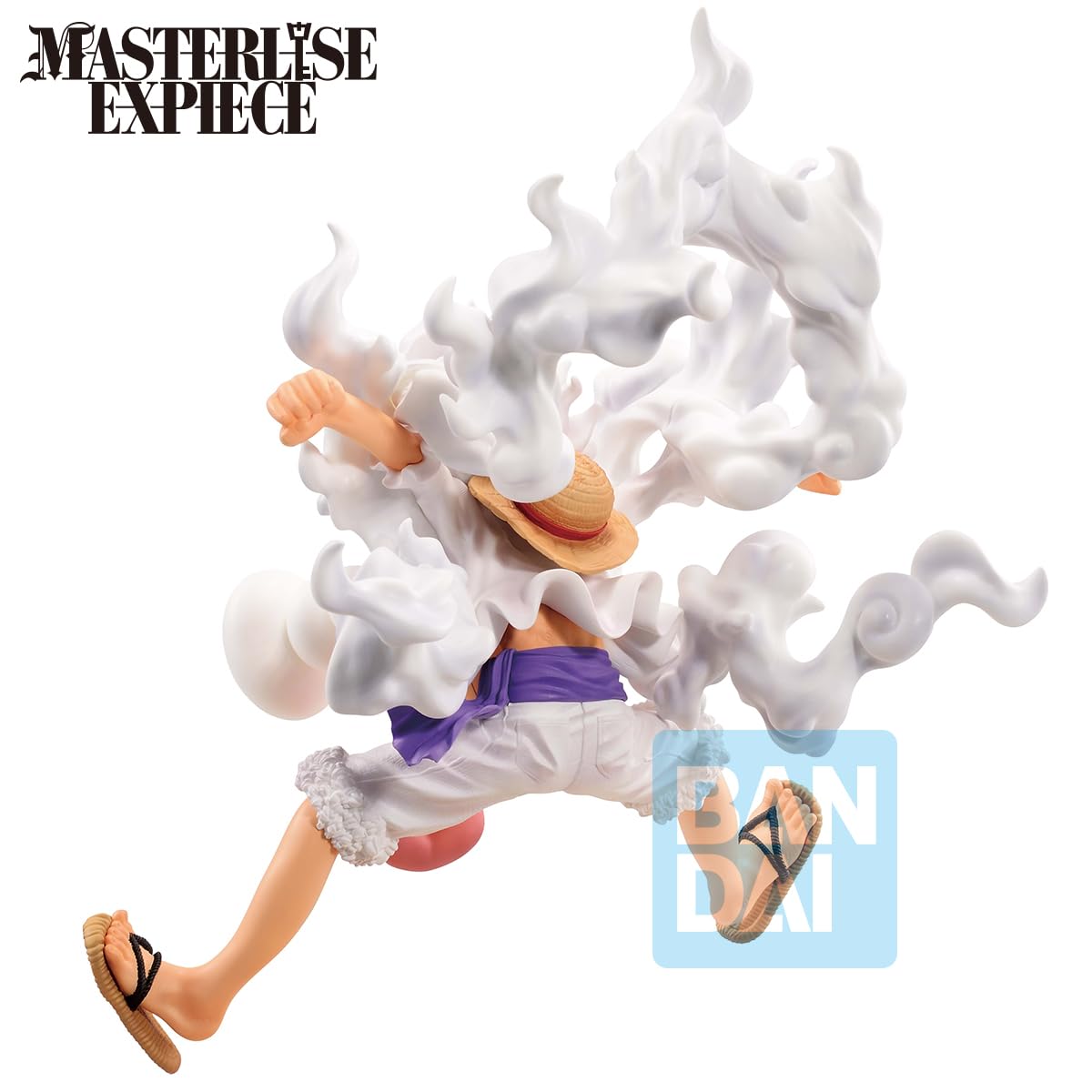 Ichibansho Figure - One Piece - Monkey D. Luffy Gear 5 (Road To King Of The Pirates), Bandai Spirits Masterlise Collectible Stat