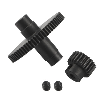 Vgoohobby Metal Spur Diff Differential Main Gear & Motor Gear Compatible with WLtoys 104001 1/10 RC Car Upgrade Parts