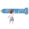 NIGWET Rocket Sensory Wall Panel - Montessori Toddler Activity Cube, Blue