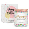 Birthday Candles Gifts for Women, Birthdays Gift for Women Men, 7 oz Happy Birthday Candle with Vanilla Birthday Cake Scent, Uni