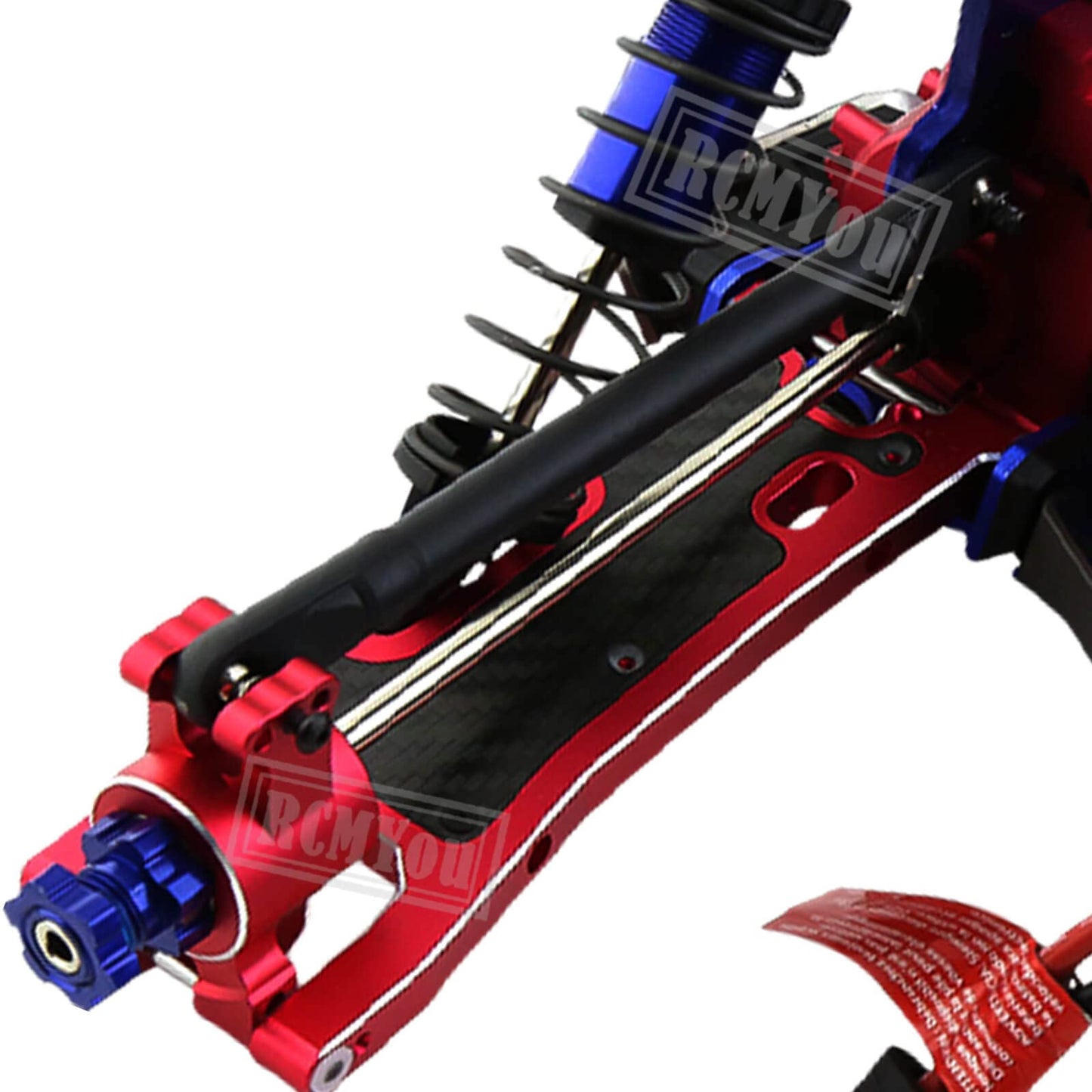 RCMYou RC Drive Shaft CVD Upgrades Part for 1/8 Sledge 4WD #95076-4, 4pcs Front Rear Harden Steel #45 Hops Up for 1/8 4WD Sledge