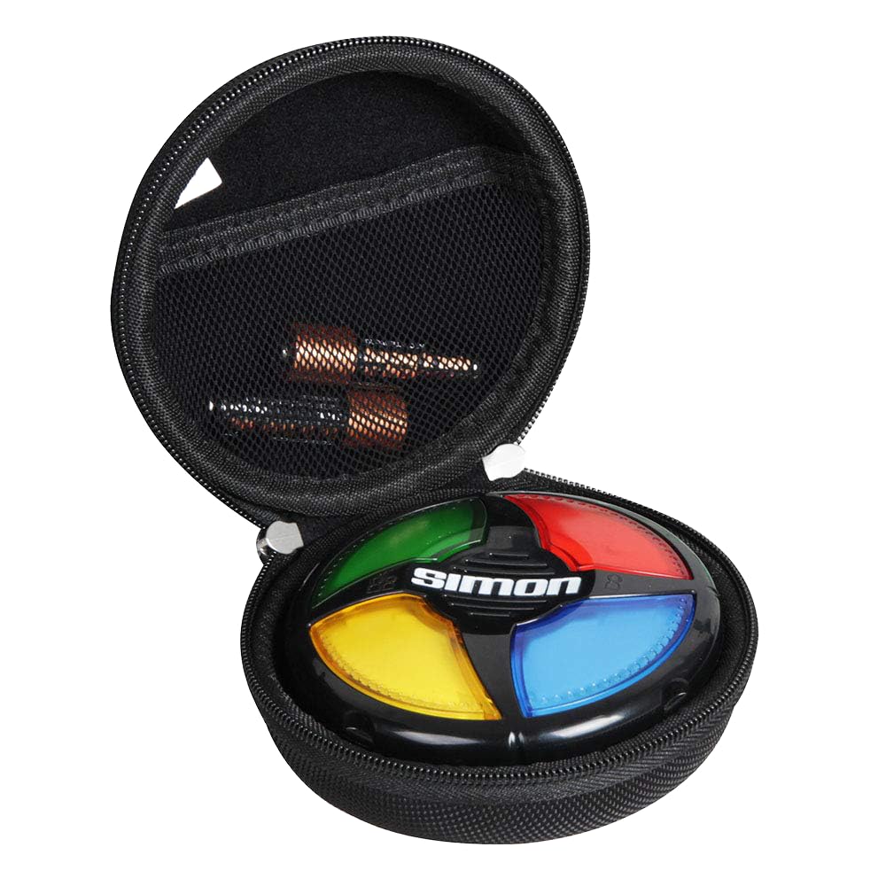 Hermitshell Hard Travel Case For Simon Micro Series Game (Only Case) (Black)