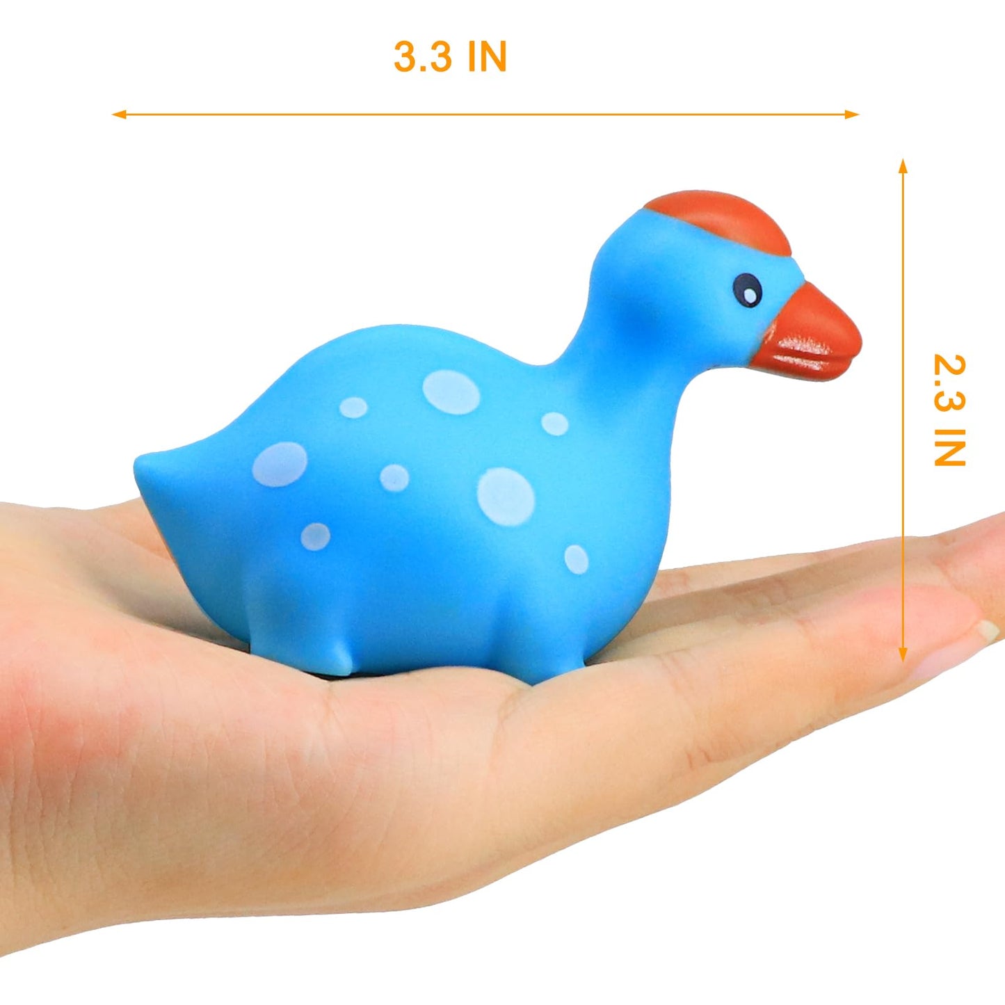 Bath Toys For Toddlers 1-3: 6 Packs Light-Up Floating Dinosaur Baby Toddler Bath Toys Set For Boys Kids Easter Christmas Birthday Gifts - Water Bathtub Shower Pool Bath Toy For Children Preschool