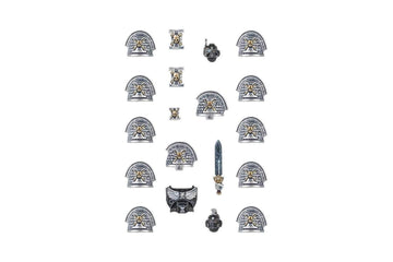Games Workshop Warhammer 40K Deathwatch Upgrades - Plastic Miniatures, 3.74x5.47x0.39cm, White, Model 99070109001