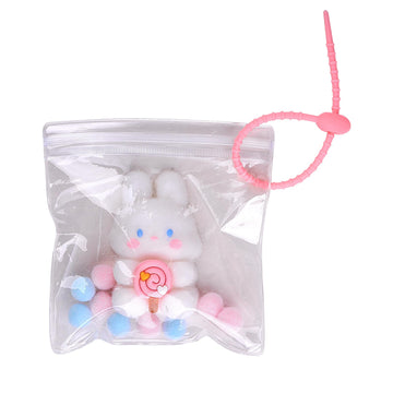 Fotn Handmade Cute Taba Squishy Toys, Ultra Soft Squishy Toys, Silicone Squeeze Toys, Gifts (Rabbit)