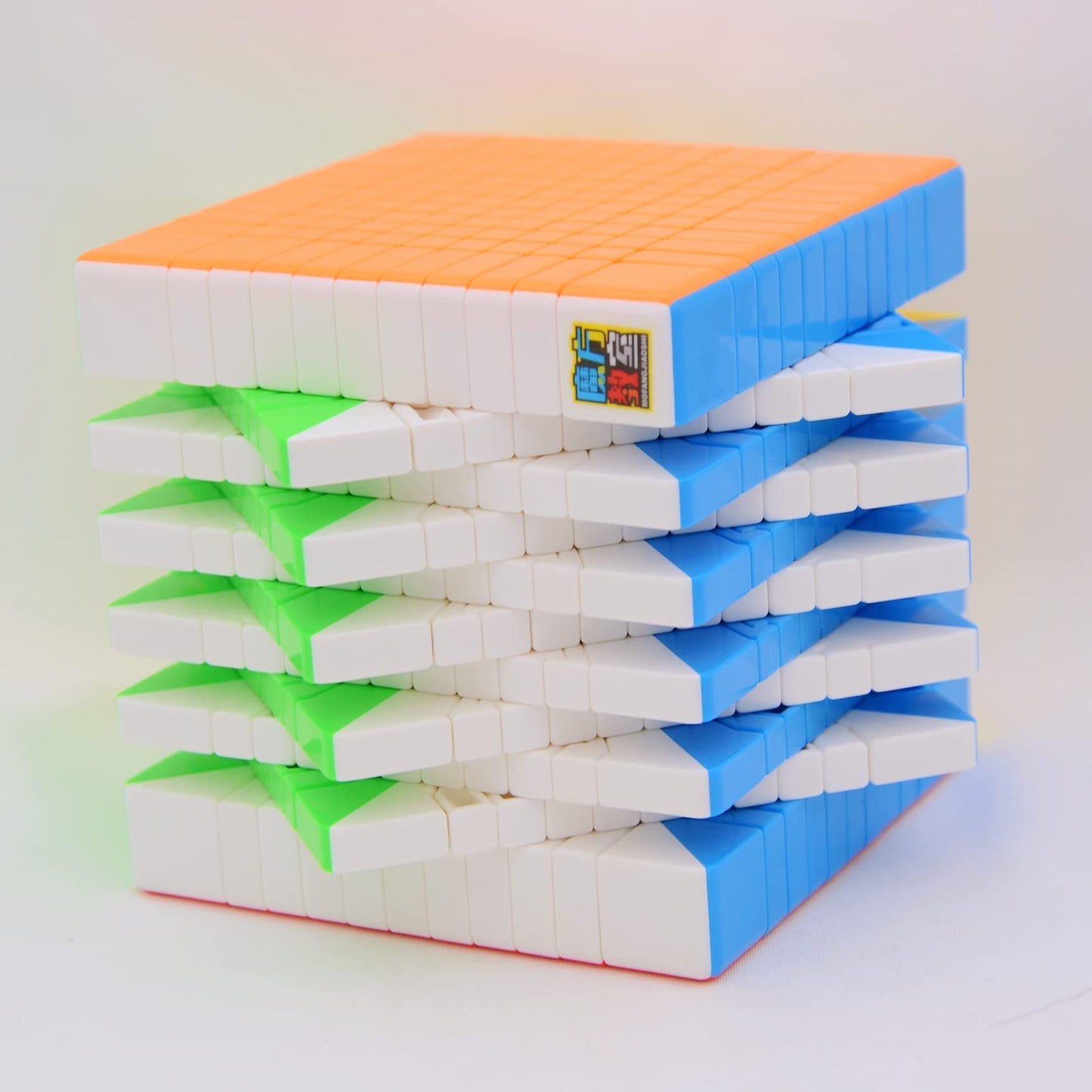 Bukefuno Moyu Meilong 11X11 Speed Puzzle Cube 11X11 Magic Cubes Moyu Stickerless Meilong 11X11X11 Cubing Classroom Speed Toys Cu