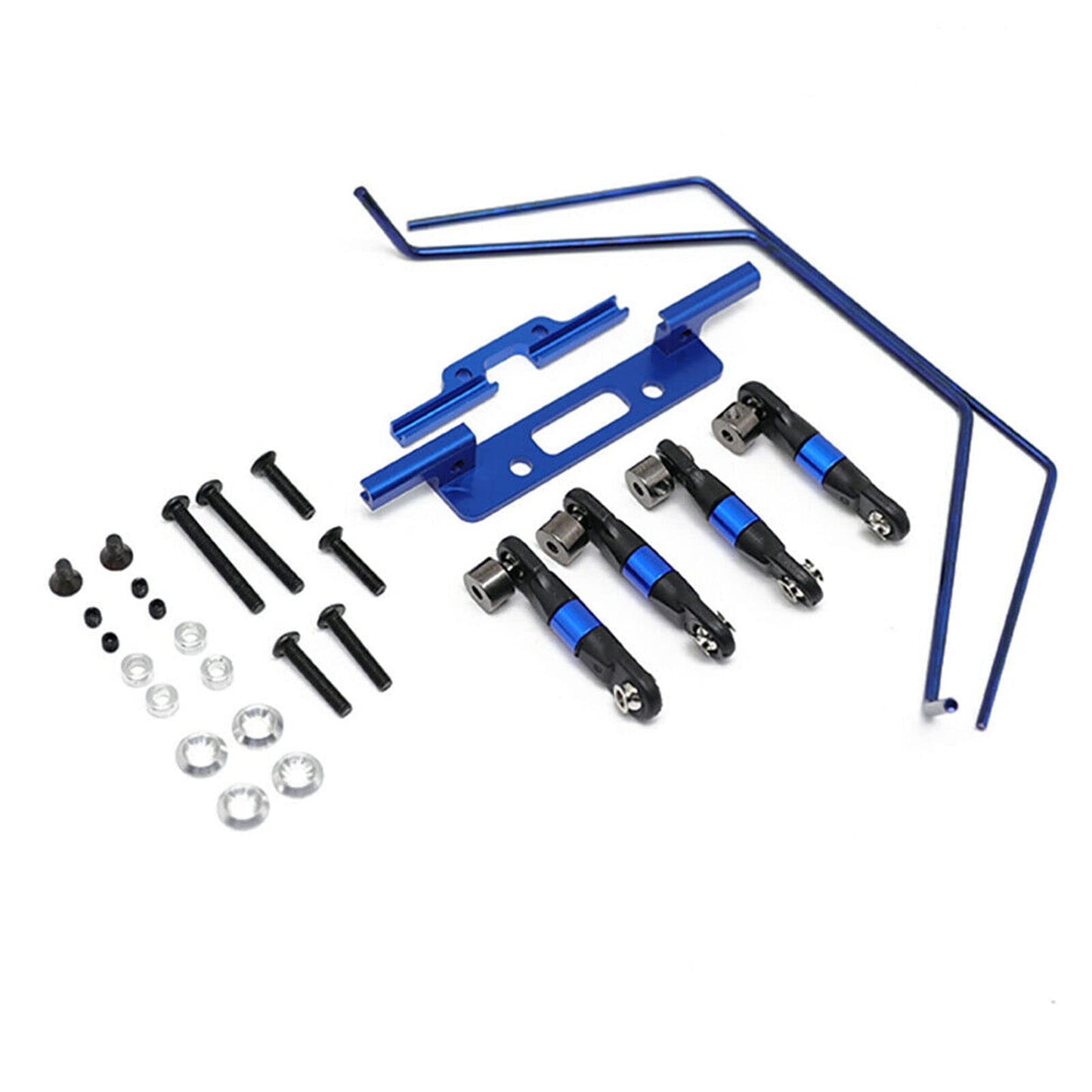 Front + Rear Wide Sway Bar Set for 1/10 Short Course Truck Traxxas Slash 2WD