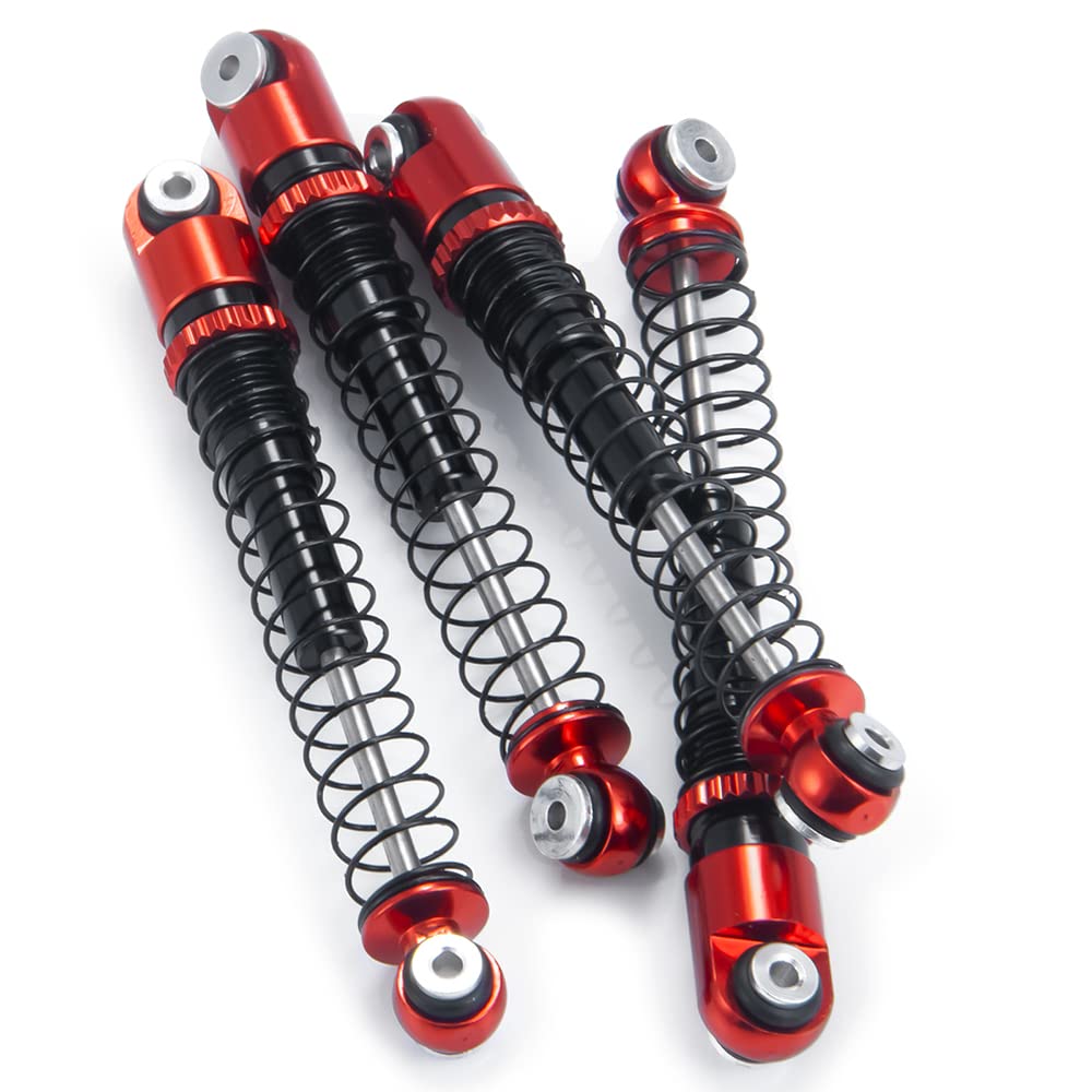 RCLIONS 1/24th RC Shocks 48mm Absorber Damper for All 1:24 Axial SCX24 AXI90081 Deadbolt AXI00002 JLU AXI00005 Gladiator RC Craw