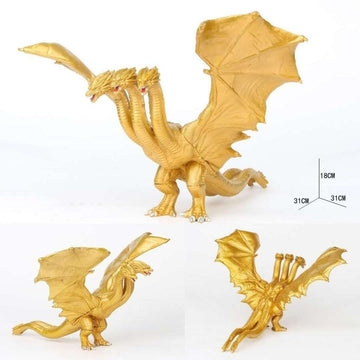 Jaykenixo New Chidorah Dragon Movie Action Figure - Dragon Monster Toy Size 8 Carry Bag Included