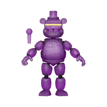 Funko Pop! Action Figure - Five Nights at Freddy's VR Freddy, Glow in The Dark, Purple, Vinyl, Model 59681