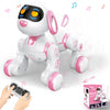Fuuy Robot Dog Toy For Kids, Easy Programmable Remote Control Dog Robot With Head Touch Sensing & Music Function, Imitates Anima