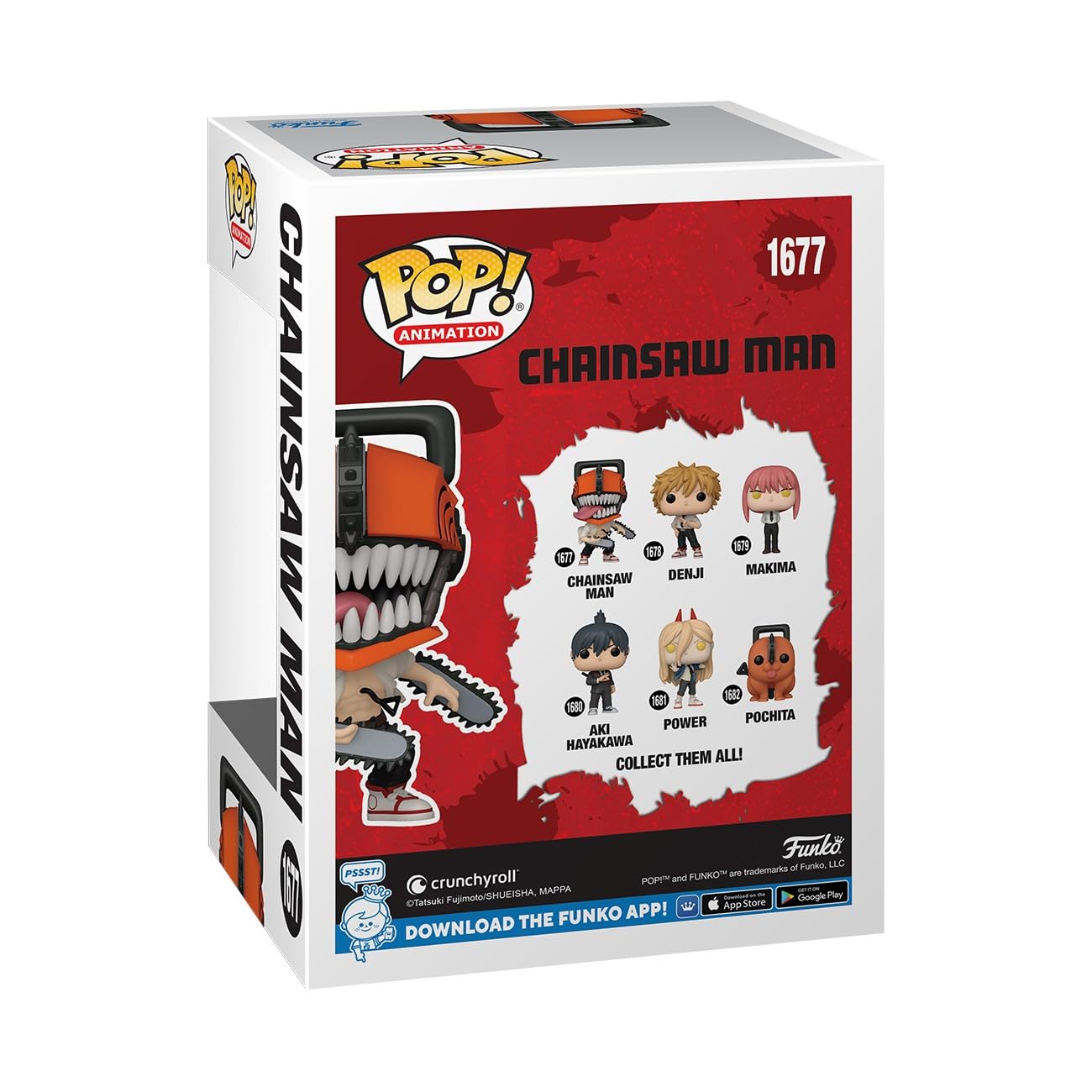 Funko POP! Animation Chainsaw Man Vinyl Figure - Rare Bloody Chase Variant - Collectible Gift for Kids & Adults - Official Merchandise