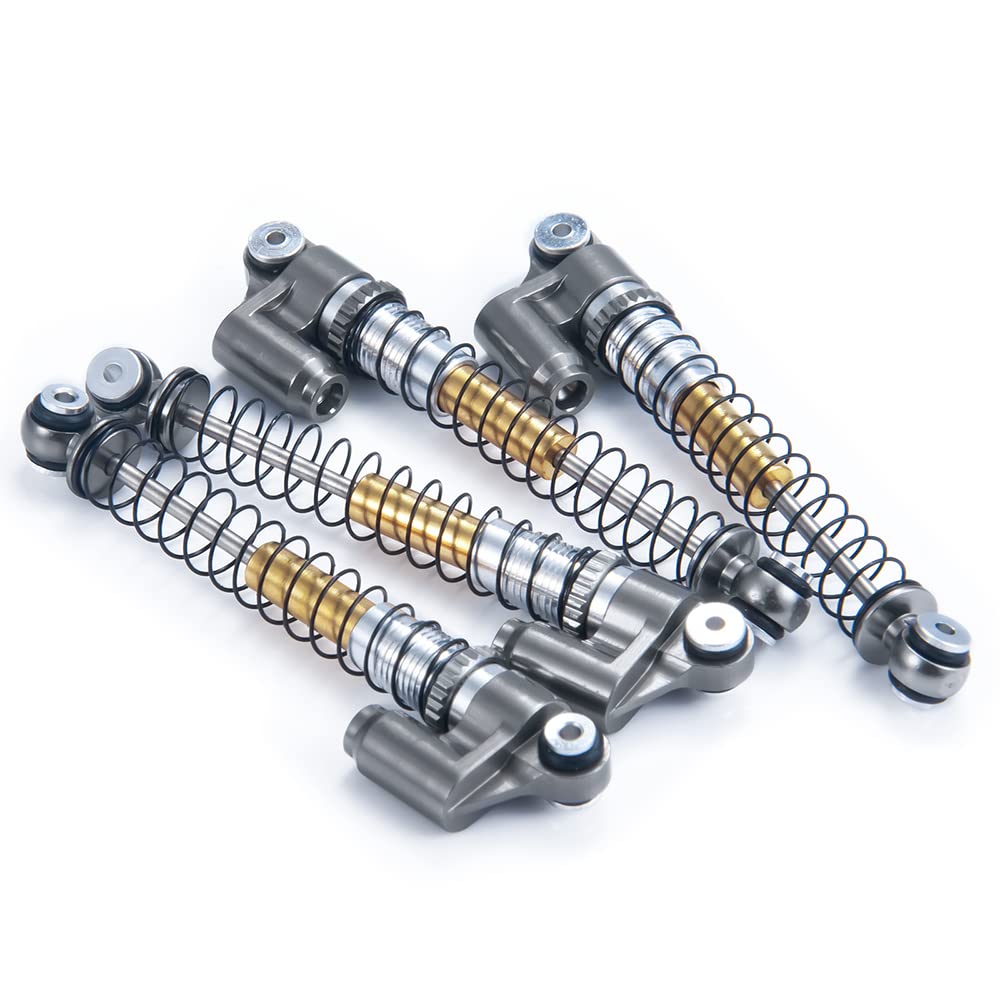 RCLIONS RC Shocks 48mm Adjustable Absorber Damper for 1:24th Axial SCX24 AXI90081 Deadbolt AXI00001 AXI00002 JLU CRC RC Crawler