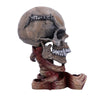 Nemesis Now Metallica Pushead Skull Statue, Metallica Collectible, Sad But True Inspired Skull, Heavy Metal Decor, Hand-Painted Resin, 23.5Cm