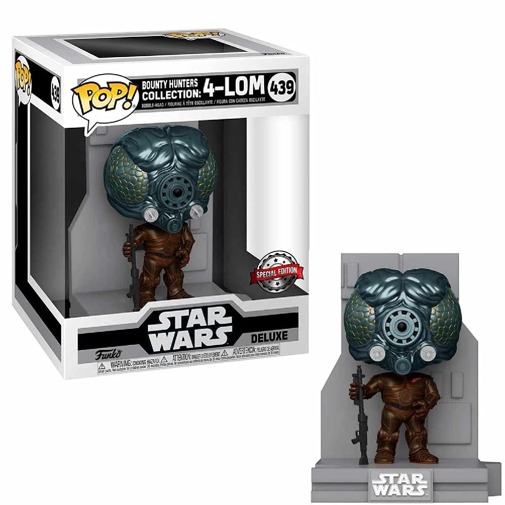Star Wars 4-Lom Deluxe Diorama Funko Pop! Vinyl (Gamestop Exclusive)