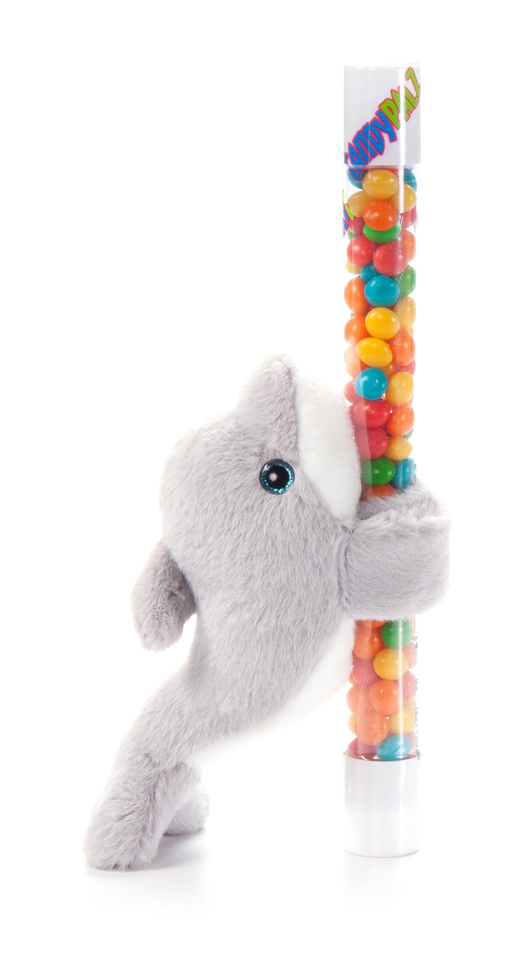 The Petting Zoo Dolphin Stuffed Animal Plushie Slap Bracelet, Gifts For Kids, Candypalz, Zoologee Dolphin Plush Toy
