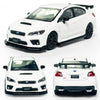 2016 Impreza Wrx Sti S207 Model Car 1/64 Scale Diecast Toy Cars Racing Sports Sedan Metal Alloy Friction Powered Children’S Die-Cast Vehicles, Collection For Men Toys For Boys Kids Gifts, White