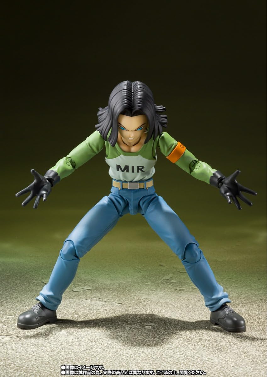 Bandai Android 17 Universe Survival Saga Figure - S.H. Figuarts