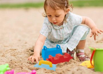 Snow Toy Trowel Rectangle Shape - Kids Beach Sand Fun Toy Light Blue & Yellow Hand Trowel, Sturdy And Well Designed. By Superio