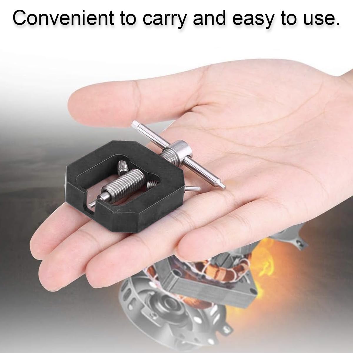 Omninmo Motor Gear Puller, Universal Motor Pinion Gear Puller Remover Mini Gear Puller for RC Vehicle Models Rc Car Fan