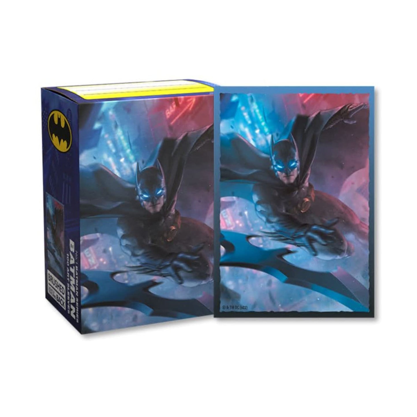 Dragon Shield Sleeves - Dragon Shield Limited Edition Brushed Art: Batman 100 Ct - Mtg Card Sleeves Are Smooth & Tough - Compati