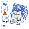 Lachilly Clothes Learning Flashcards, High Frequency Words, Beginning Reading, Kindergarten To 1St Grade, Esl Teaching Materials