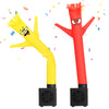 Homqyte Mini Inflatable Tube Man Novelty Gag Gifts Wacky Waving Inflatable Tube Guy Desktop With Blower For Christmas White Elep