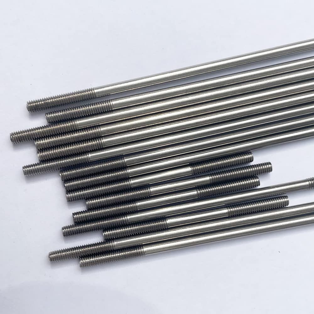 AONTOKY 30Pcs M3 Pushrod Connector 304 Stainless Steel Rod Linkage for RC Model Airplane Helicopter Boat Car DIY Parts