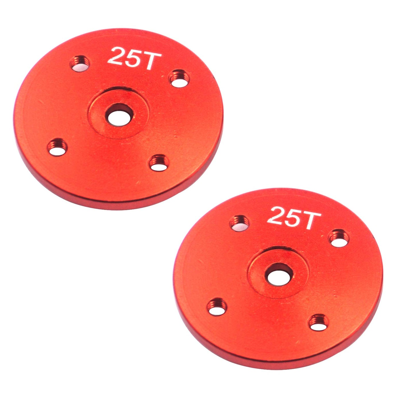 5Pack Vgoohobby Metal 25T Servo Arm Round Type Disc Steering Servo Horn Compatible with Futaba MG995 MG996R Servos RC Robot RC S
