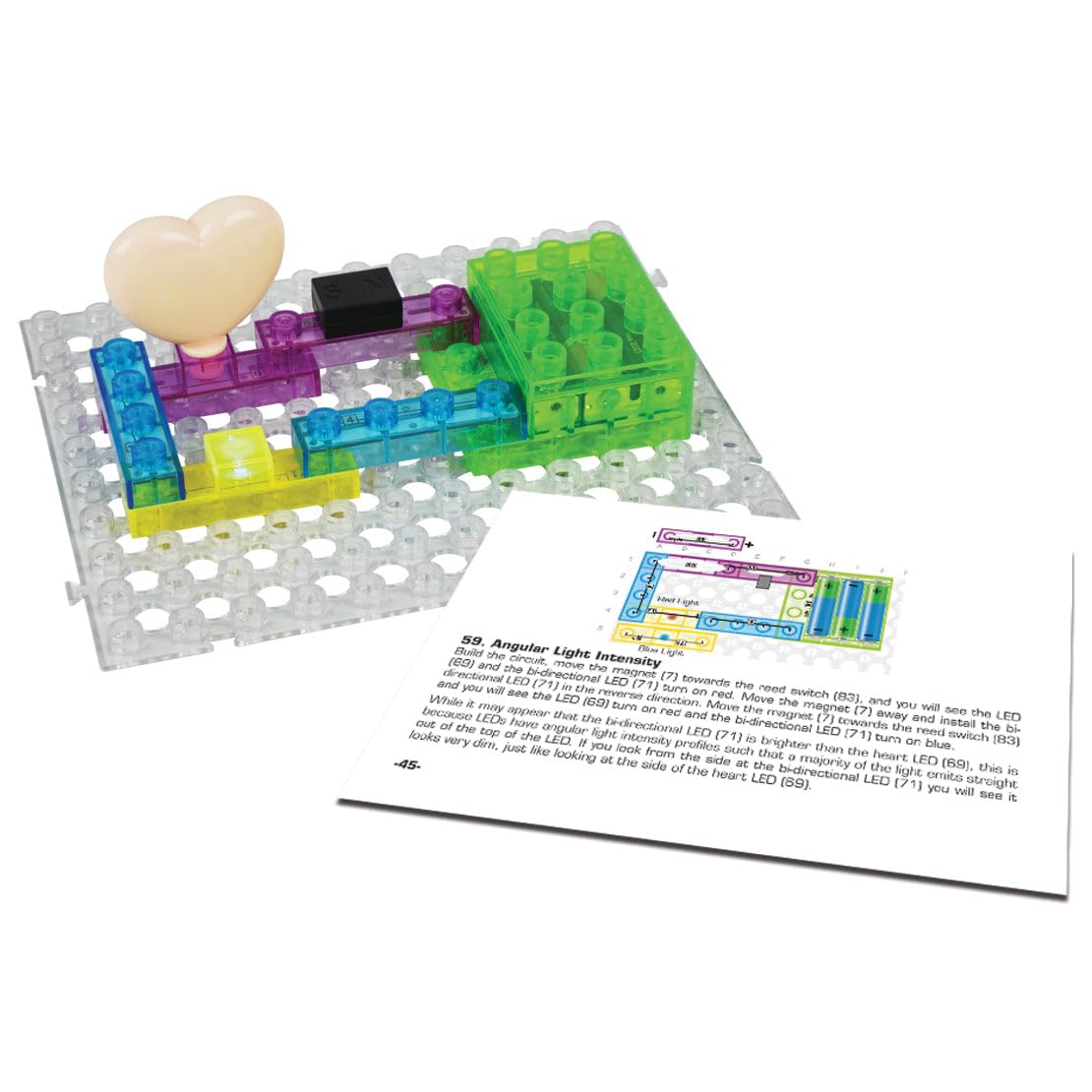 Circuit Blox™ 59 Project Classroom Set - E-Blox® Circuit Board Building Blocks Educational Sets