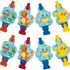 Pokemon Blowouts, 5 - 8 Count - Vibrantly Colored Party Accessory, Perfect for Any Pokemon-Themed Celebration
