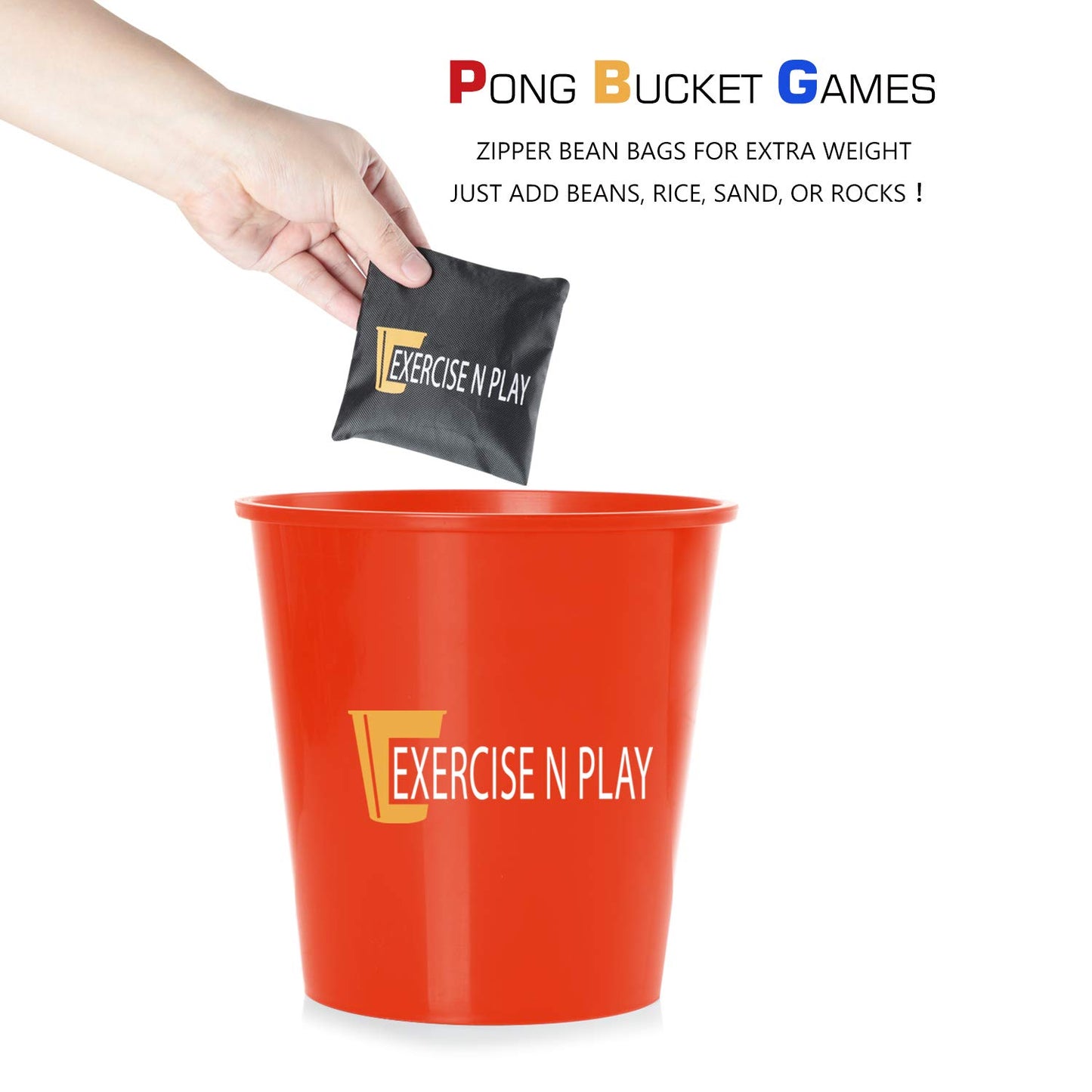 EP EXERCISE N PLAY Pool Games Competitive Team Improve Teamwork Suitable for:Courtyard,Beach,Outdoor. Water Games for Adults Gre