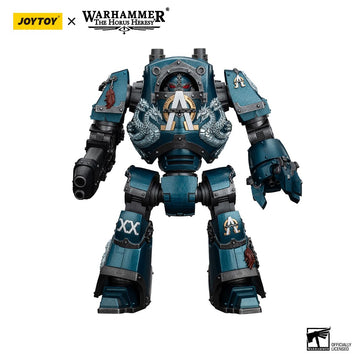 JOYTOY Warhammer The Horus Heresy Alpha Legion Contemptor Dreadnought with Gravis Plasma Cannon - 1:18 Scale 9.5in Action Figure