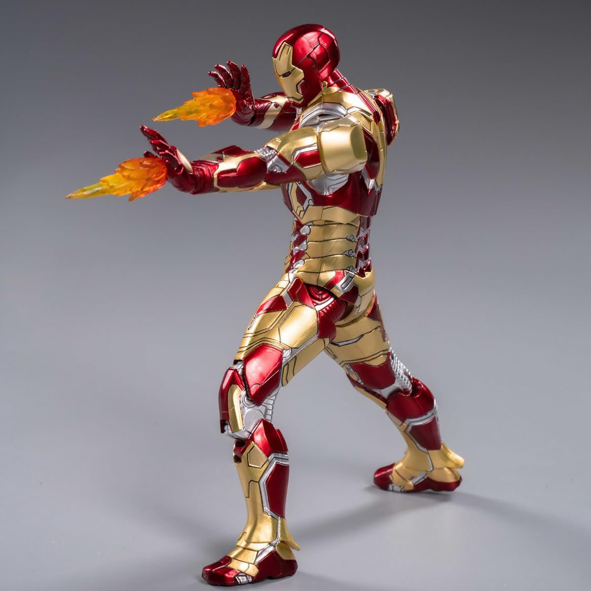 Hiplay Zd Toys Collectible Figure Full Set: Anniversary Series Non-Luminous Version: Iron Man Mk42 (1906-42), 1:10 Scale Miniatu