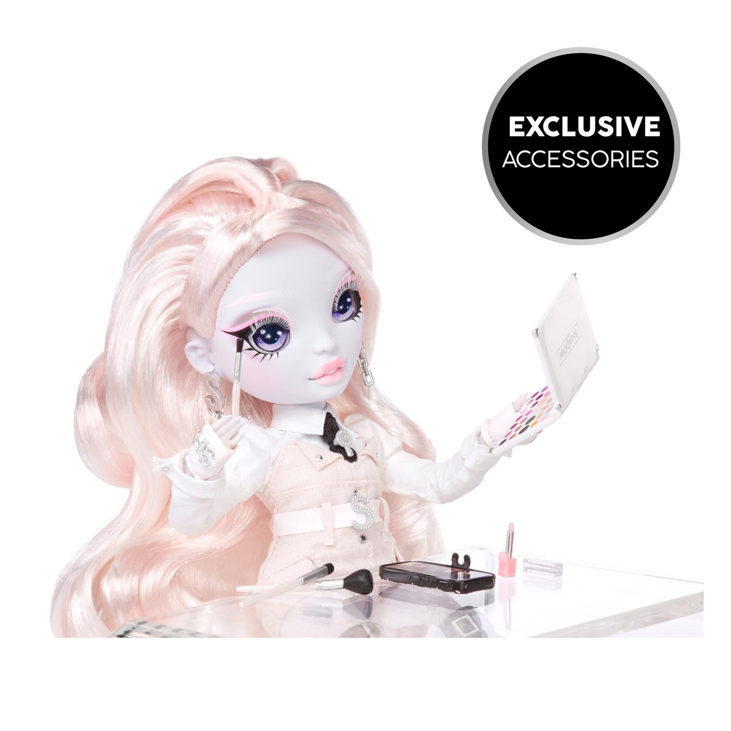 Rainbow High Shadow High Karla Choupette- Pink Fashion Doll. Fashionable Outfit & 10+ Colorful Play Accessories. Great Gift For Kids 4-12 Years Old & Collectors