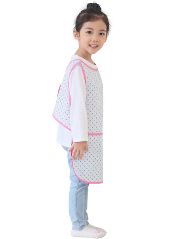 Plie Kids Painting Apron - Waterproof Art Smock for Toddlers & Preschoolers, Messy Play, Baking, Crafts, Cooking, Sensory Activi