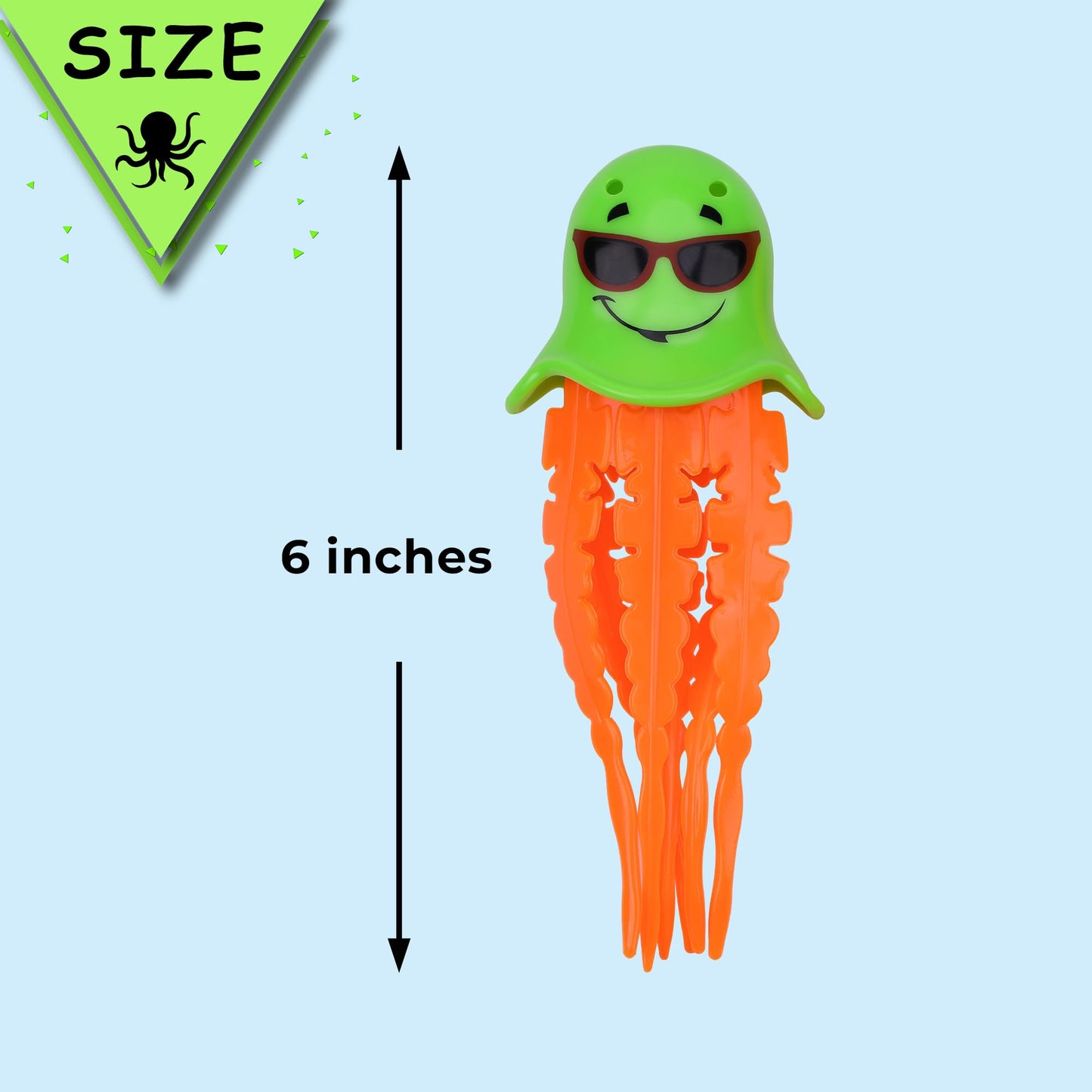 Doadw Pool Diving Toys Games - 5Pcs Octopuses Swimming Pool Toys For Kids - Underwater Swimming Pool Accessories