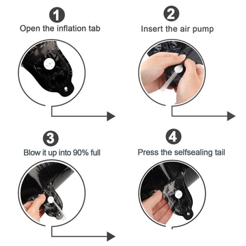 Black Number 90 Balloon 40 Inch, 90 Number Balloons, 90Th Black Birthday Decorations, 90 Year Old Women Men Party Supplies