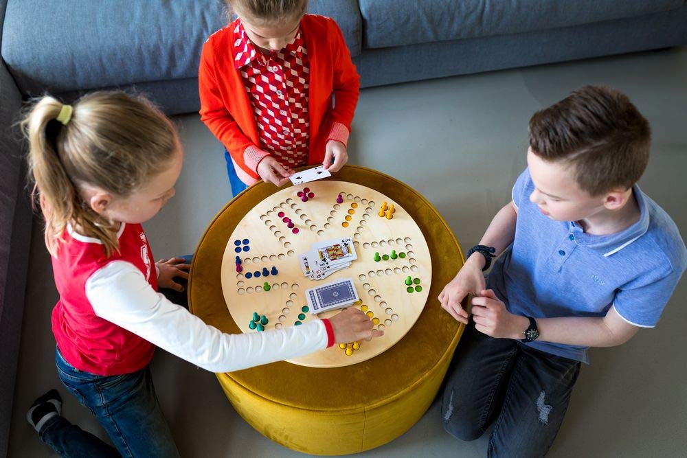 Bs Toys Mensch Rgere Dich Nicht & Gnsespiel - Gesellschaftsspiel/Brettspiel Fr Kinder & Erwachsene - Geschenk Fr Geburtstag/Weih