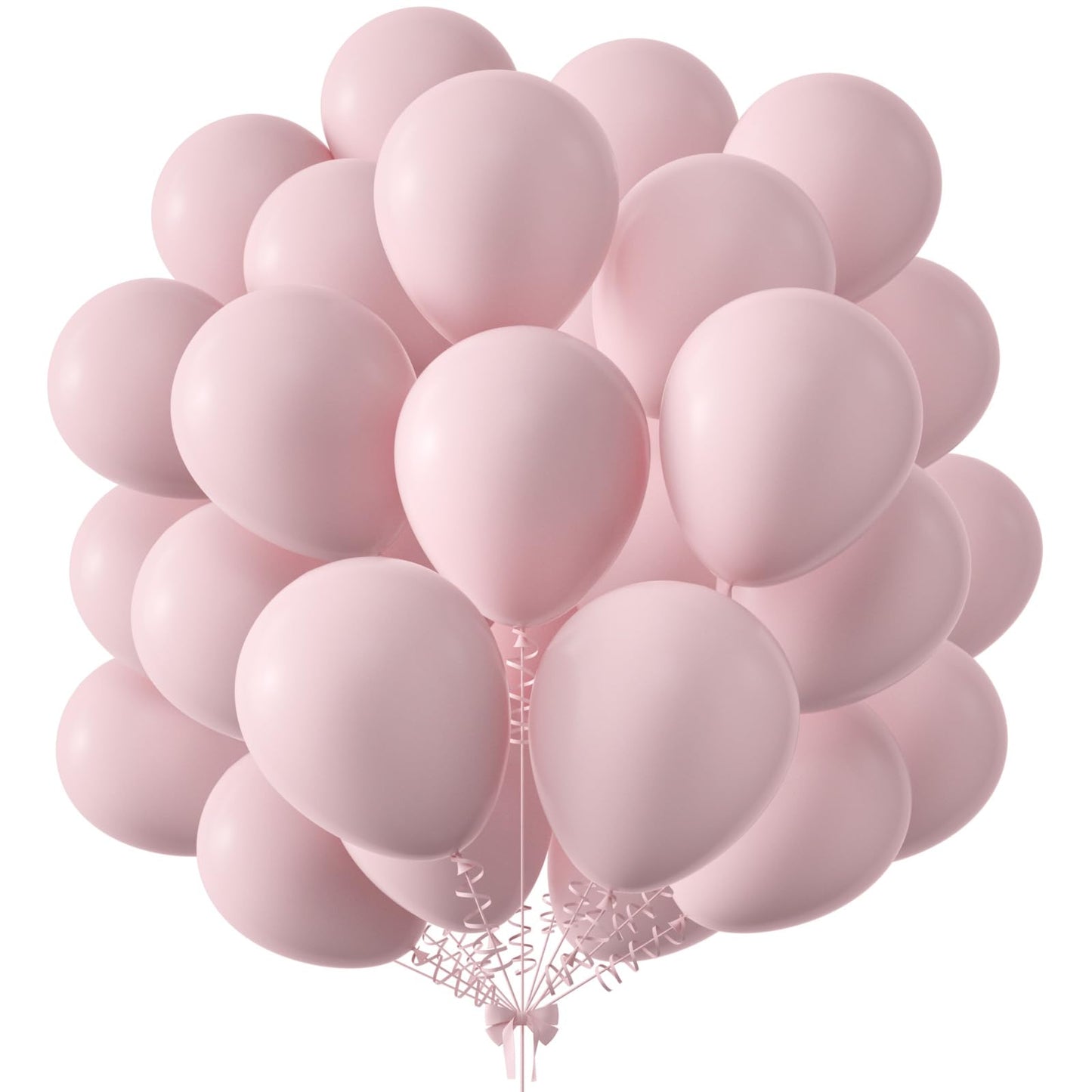 Kalor 12 Inch Pastel Orange Balloons, 50 Pcs Latex Helium Macaron Balloons For Kid'S Birthday Party, Baby Shower, Wedding, Graduate Party Decorations