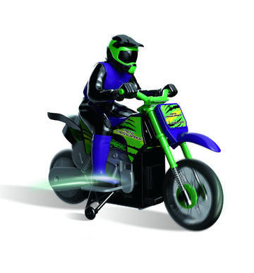 Lexibook Rc18, Crosslander Radio Road Motorcycle, Up To 12Km/H, Perfect Balance, Light Effects, Crazy Skids, Fast Acceleration, Ergonomic Remote Control, Rechargeable